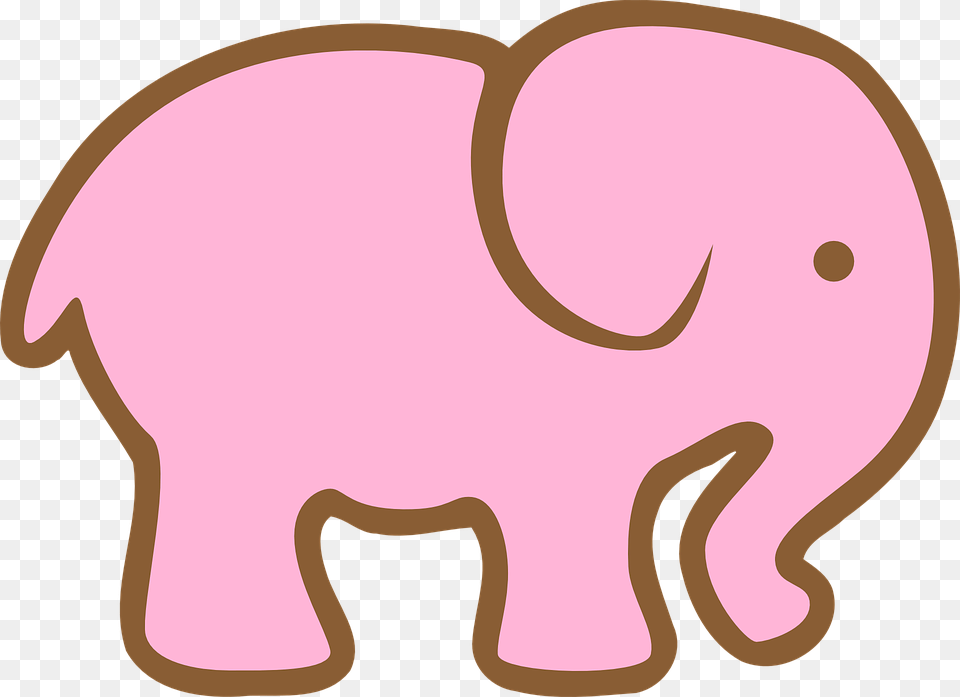 Elephant Pink Animal, Mammal, Wildlife, Piggy Bank Free Png