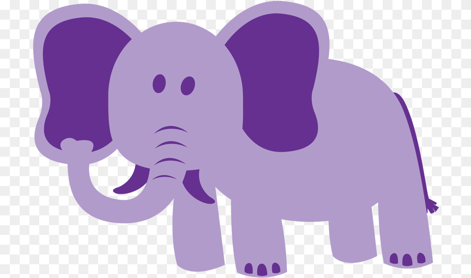 Elephant Purple, Baby, Person, Animal, Wildlife Free Png Download