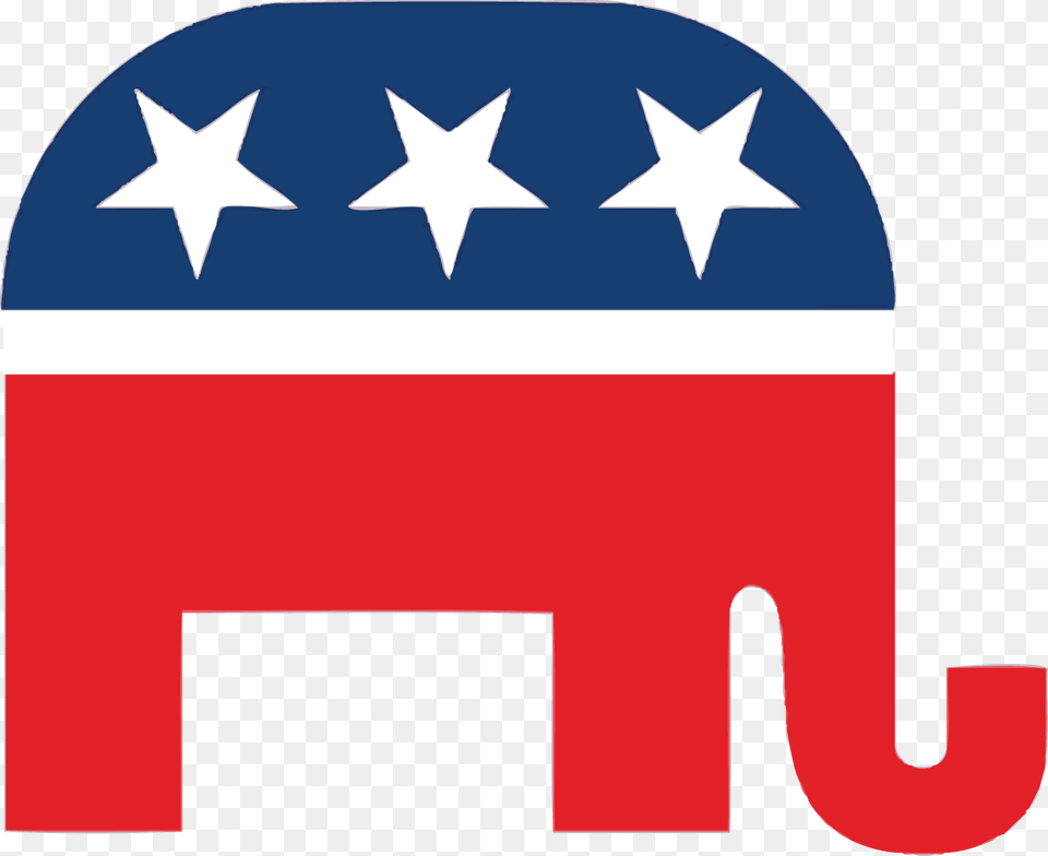 Elephant Republican Party Group With Items, Logo Free Png