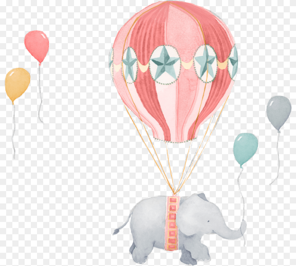 Elephant Scballoons Balloons Pcballoons Hotairballoon, Balloon, Aircraft, Transportation, Vehicle Free Png