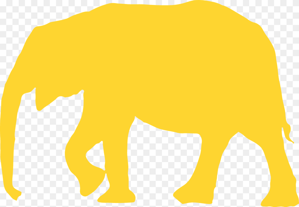 Elephant Silhouette, Animal, Mammal, Wildlife, Bear Png