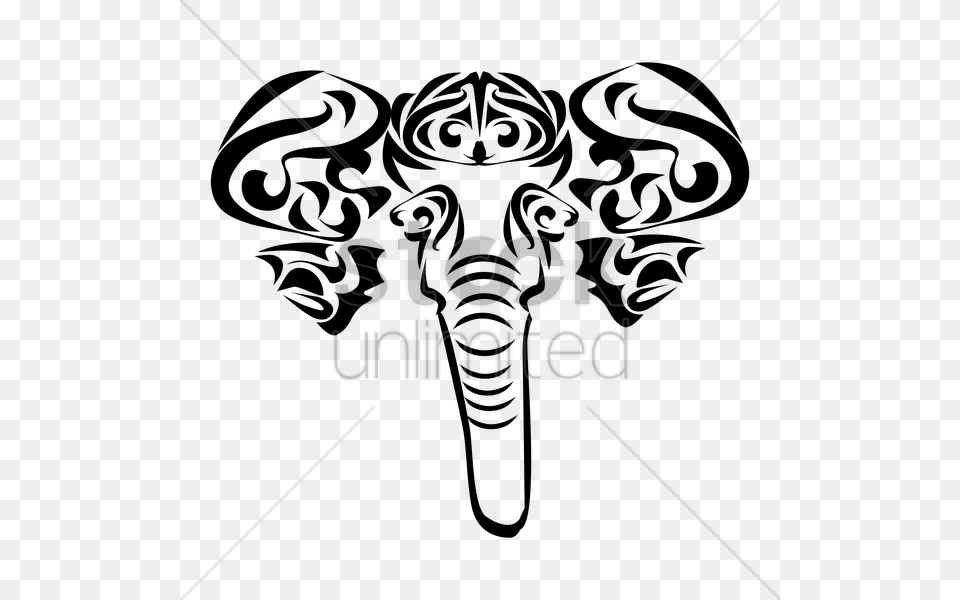 Elephant Tattoo Design Vector Image Tattoo Elephant Designs Vector, Lighting Free Png