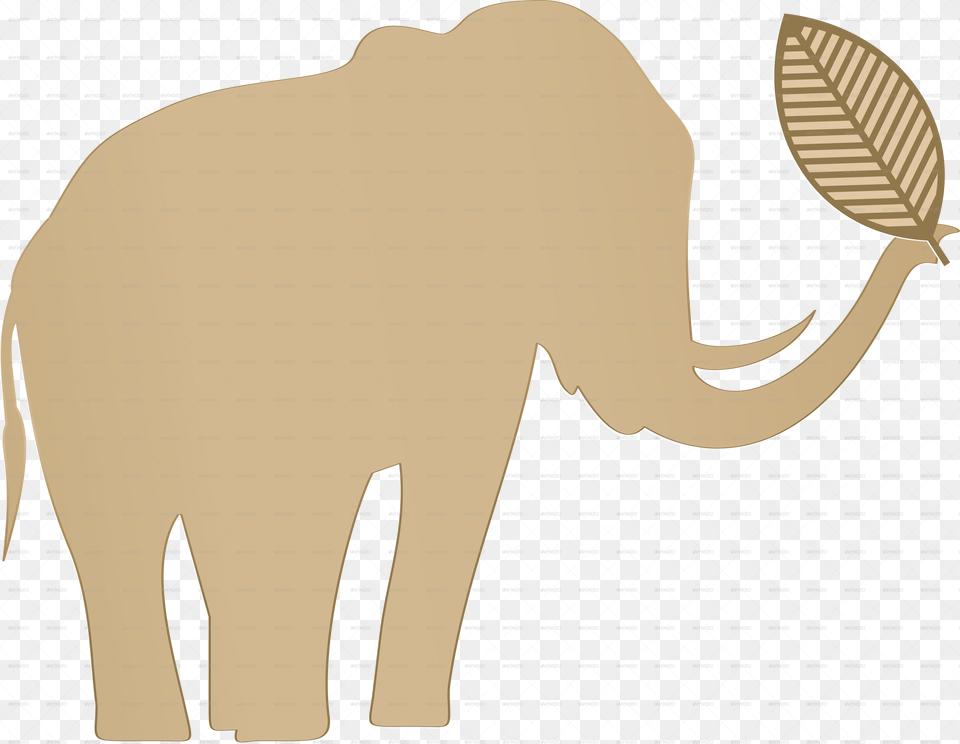 Elephant Tribal Art Design Jpg 900 C Shape Elephant, Animal, Mammal, Wildlife Free Png Download