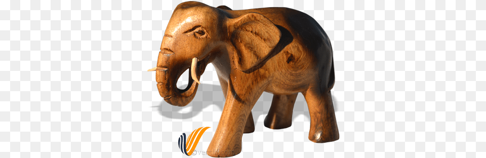 Elephant Trunk Down Wood Carving Figurine Fertility Wood Carving, Animal, Mammal, Wildlife Free Png Download