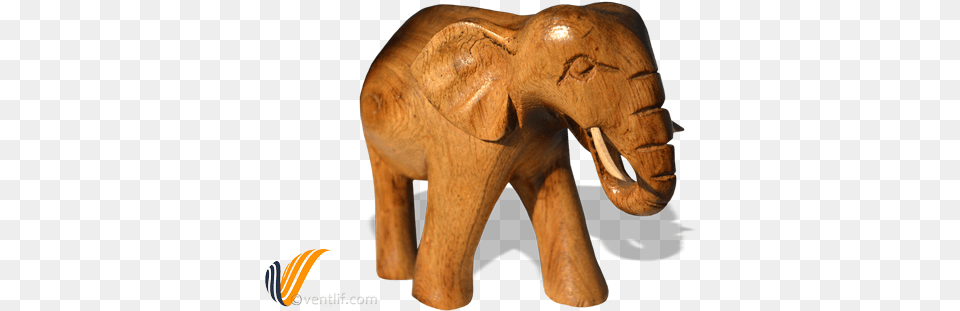 Elephant Trunk Down Wood Carving Figurine Fertility Wood Carving, Animal, Mammal, Wildlife Png