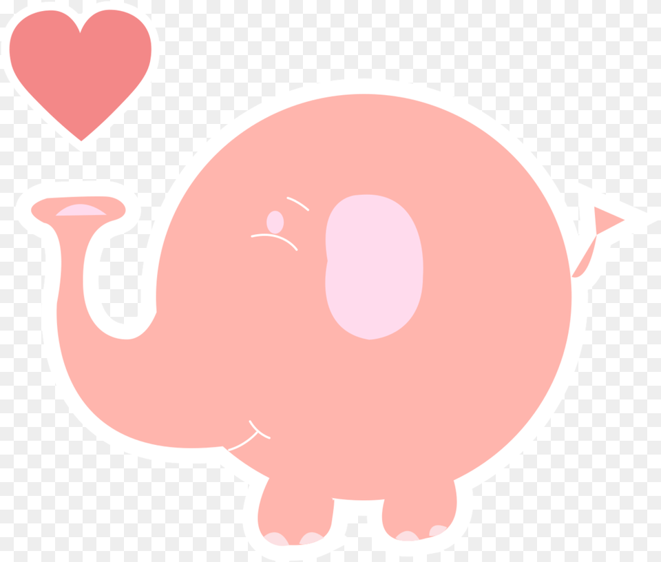 Elephant With Transparent Background Elefante, Piggy Bank Free Png