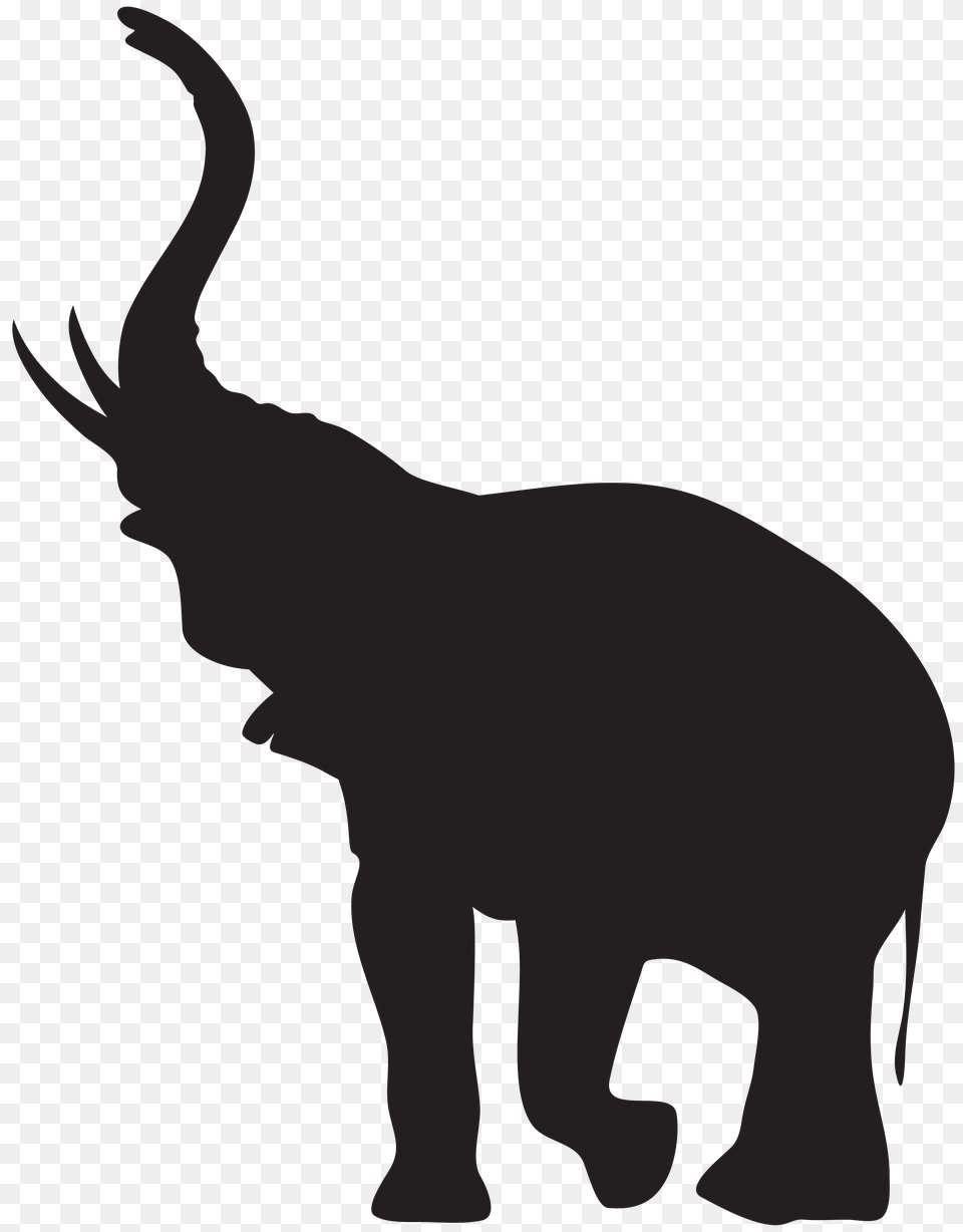 Elephant Without Trunk Clipart, Silhouette, Lighting, Firearm, Gun Free Transparent Png