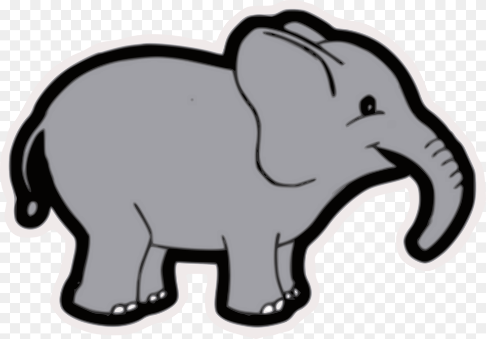 Elephantidae Download Computer Icons Drawing Cartoon, Animal, Wildlife, Mammal Png Image