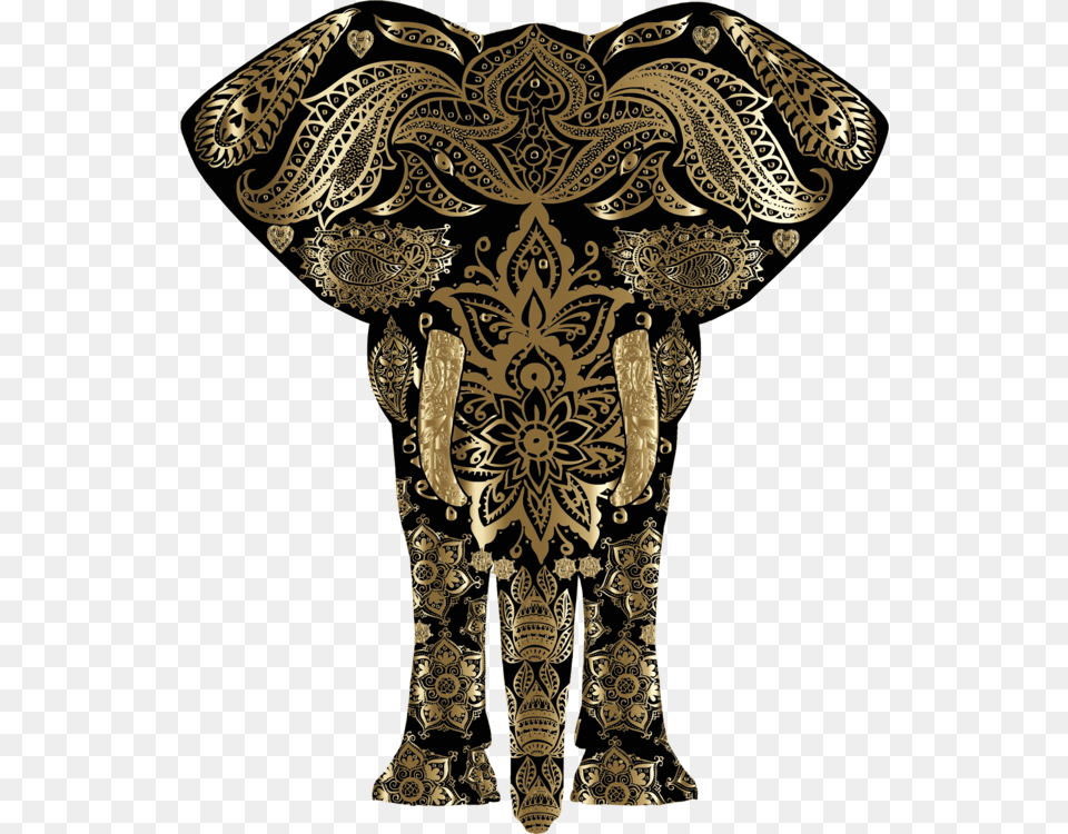 Elephants And Mammothsiphone 4stshirt Colorful Elephant, Pattern, Graphics, Art, Floral Design Png Image