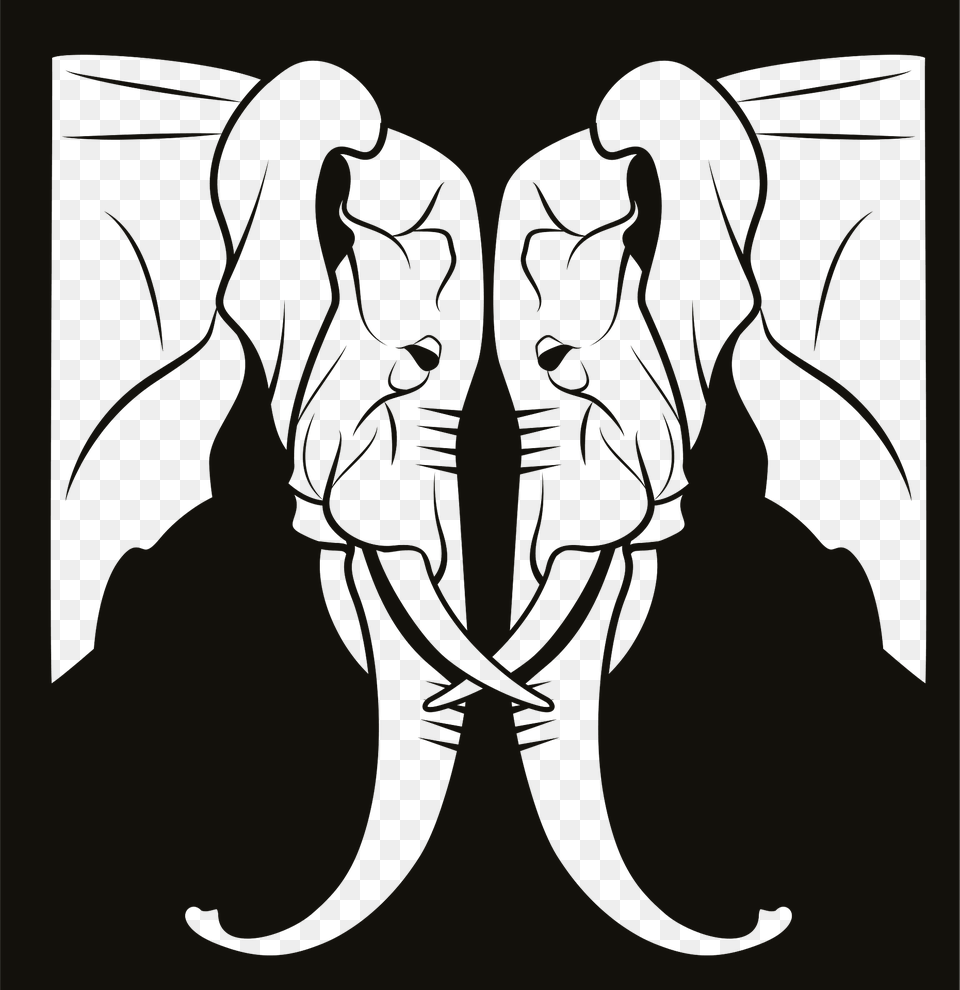 Elephants Clipart, Person Free Transparent Png