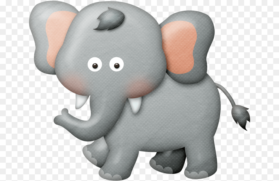 Elephants Clipart Party Jungle Animals Clip Art, Plush, Toy, Animal, Elephant Free Transparent Png