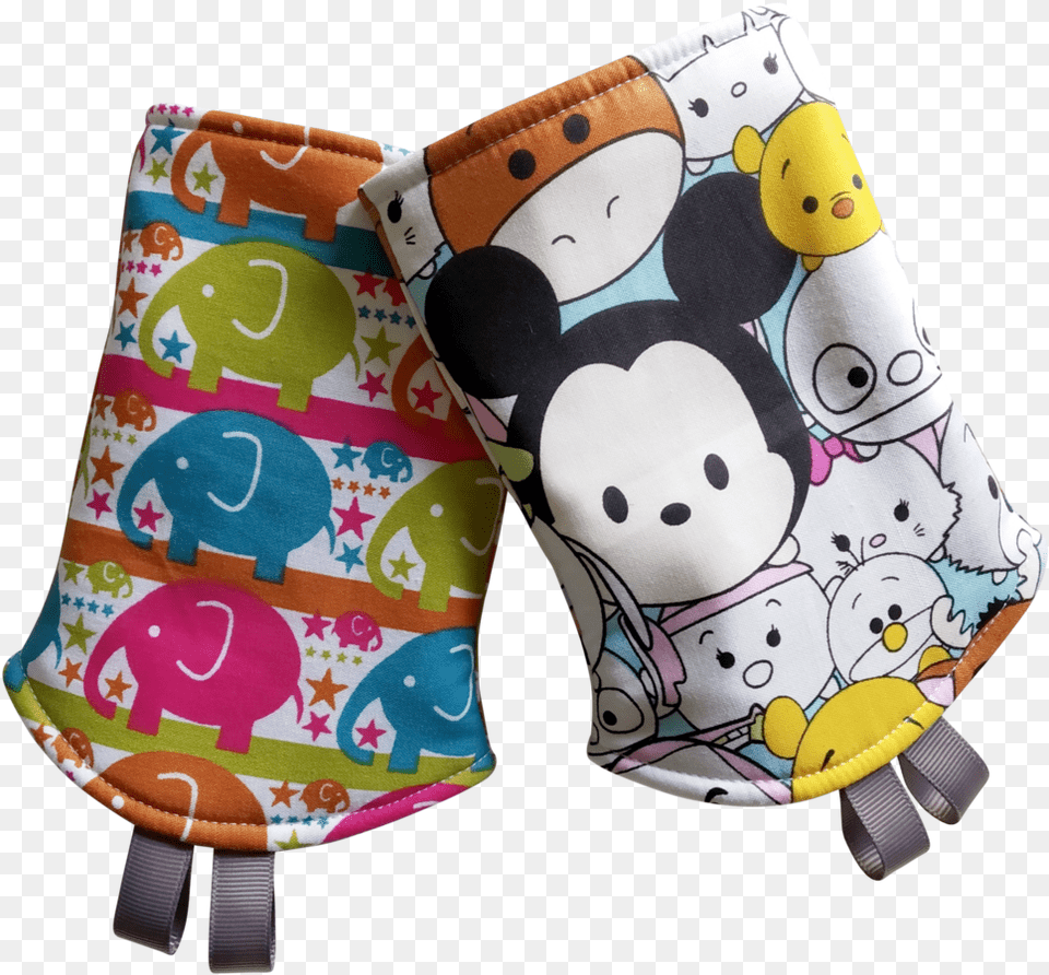 Elephants With Mickey Tsum Tsum In Reverse Straight Cartoon, Face, Head, Person, Clothing Png Image