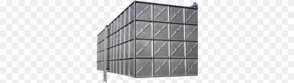 Elevated Steel Galvanized Water Galvanized Steel Water Tank, Indoors, Shipping Container, Aluminium Png