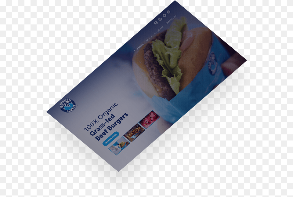 Elevation Burger Web Design Flyer, Advertisement, Poster, Food, Business Card Free Png