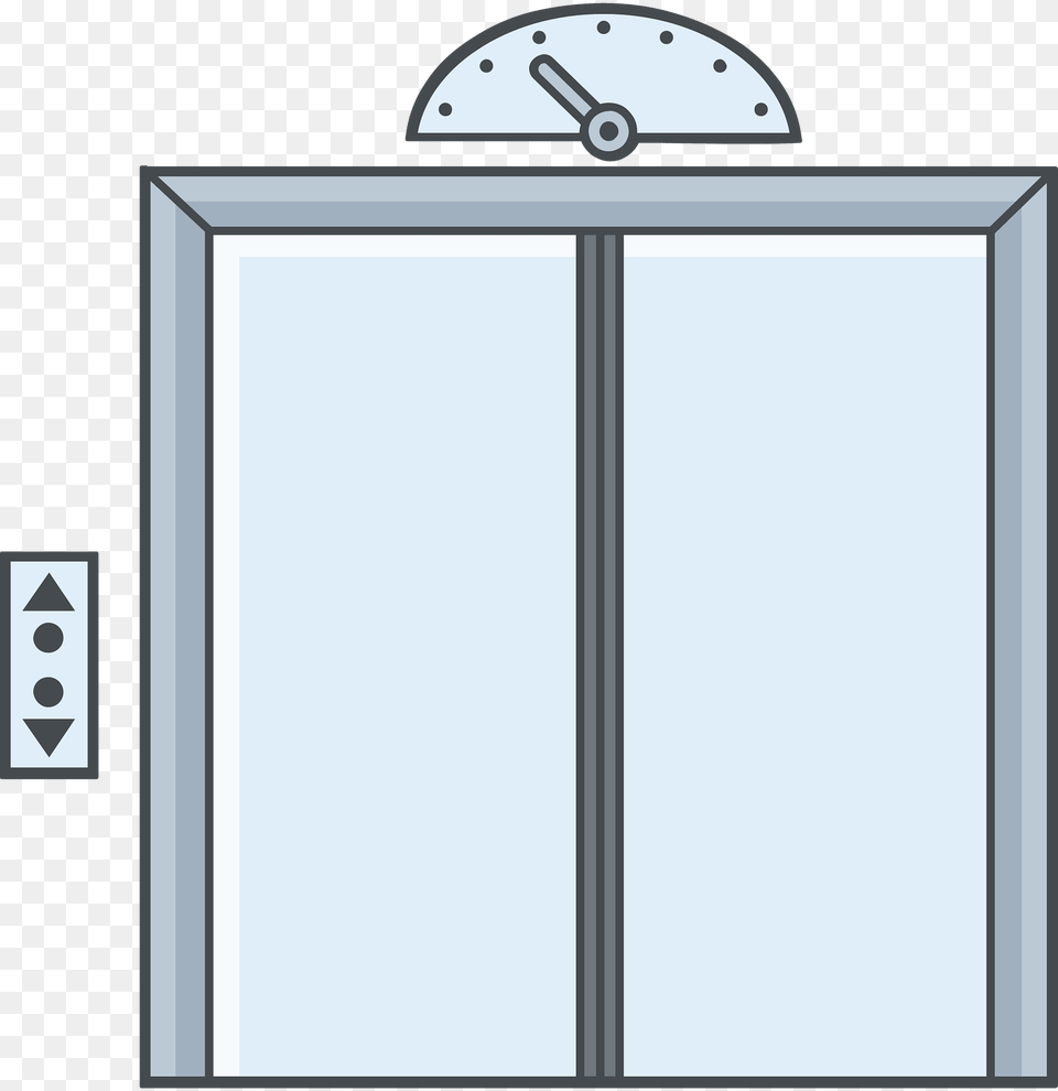 Elevator Clipart, Door, Indoors, Furniture Png