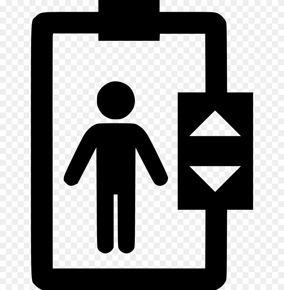 Elevator Comments Icon, Sign, Symbol, Road Sign, Person Png Image
