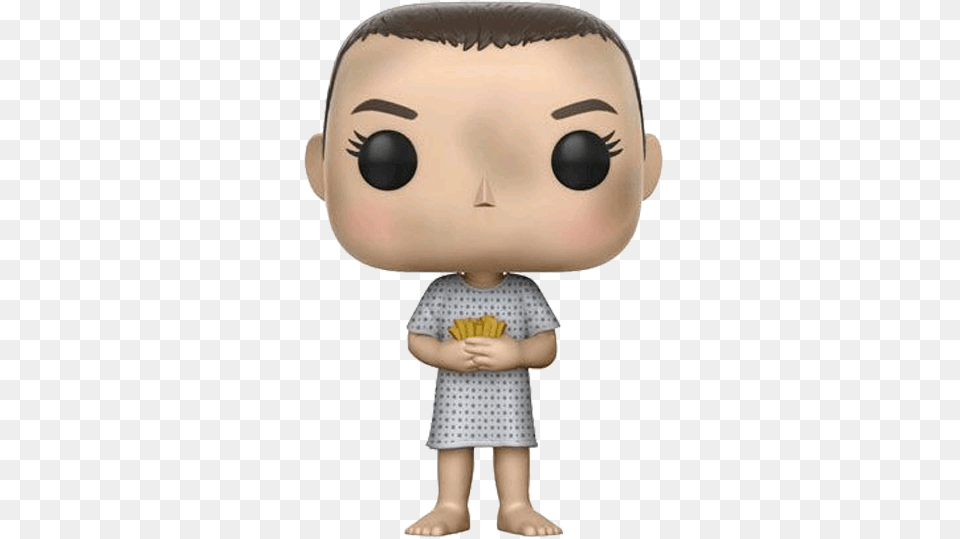 Eleven In Hospital Gown Pop Vinyl Figure, Doll, Toy, Baby, Person Free Png Download