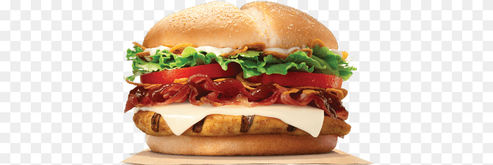 Eleven Layer Chicken Steakhouse Crowned By A Corn Dusted Burger King, Food Png Image