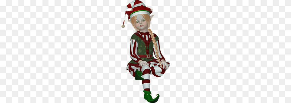 Elf Clothing, Costume, Person, Baby Free Png