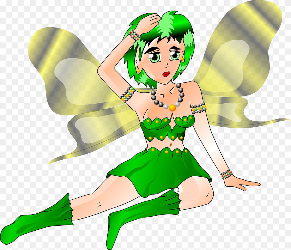 Elf, Person, Green, Clothing, Costume Png