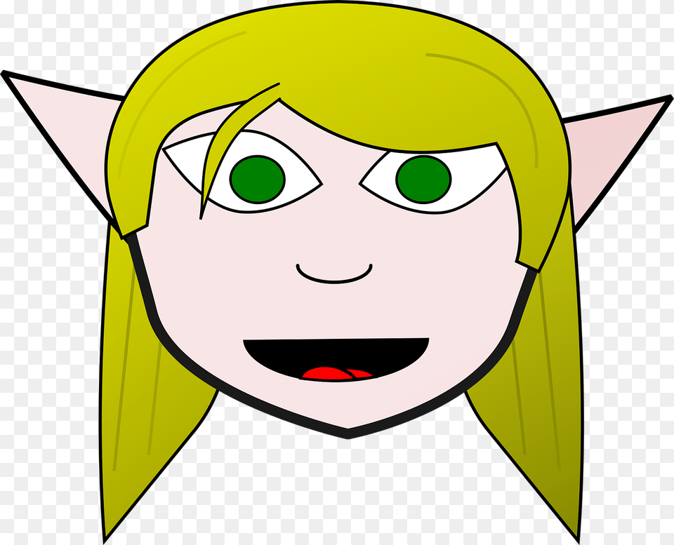 Elf, Person, Face, Head Free Png