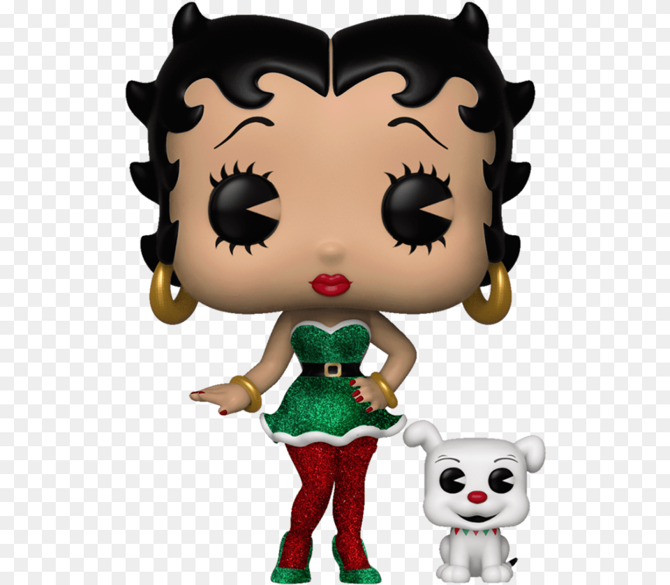 Elf Betty Boop Funko Pop, Toy, Doll, Baby, Person Free Png Download