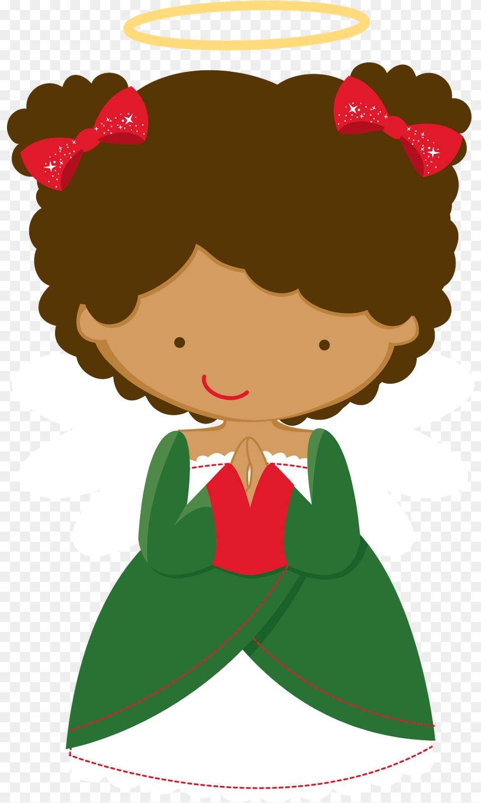 Elf Clipart 5th Birthday African American Girl Desenho De Menina, Baby, Person, Toy, Face Png Image