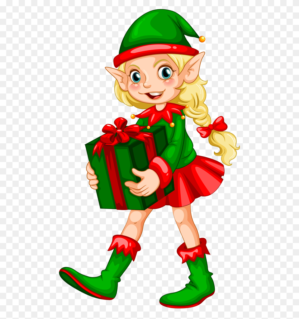 Elf Clipart Garden, Baby, Person, Face, Head Png Image