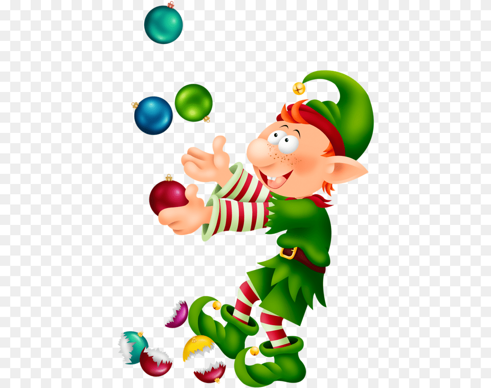 Elf Clipart Lutin Clipart, Baby, Person, Juggling, Balloon Free Png Download