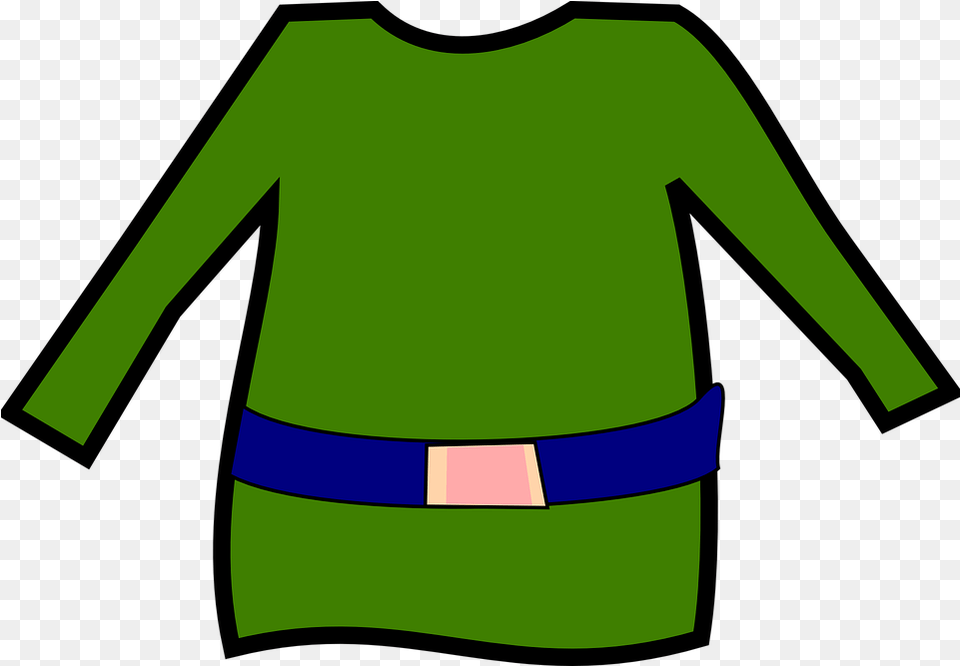 Elf Green Shirt Christmas Elf Shirt Clip Art, Clothing, Long Sleeve, Sleeve, Accessories Free Png