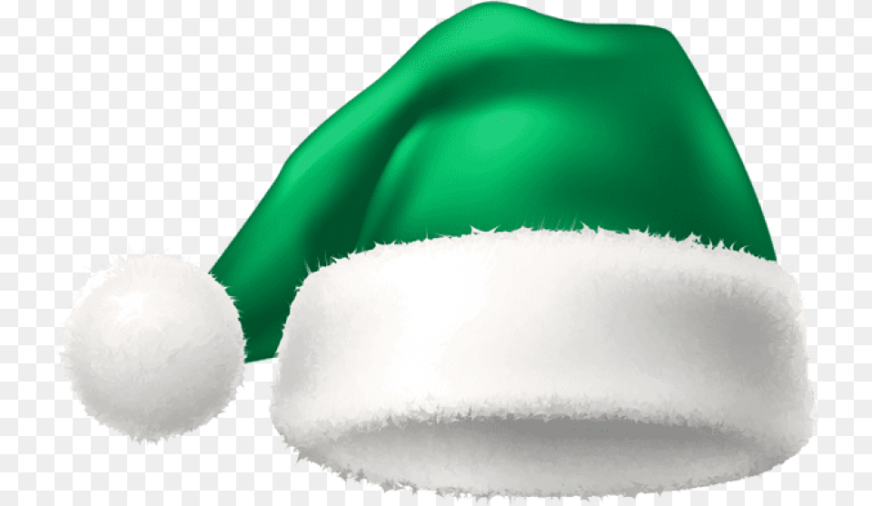Elf Hat Green Santa Hat, Clothing, Cap Free Png Download