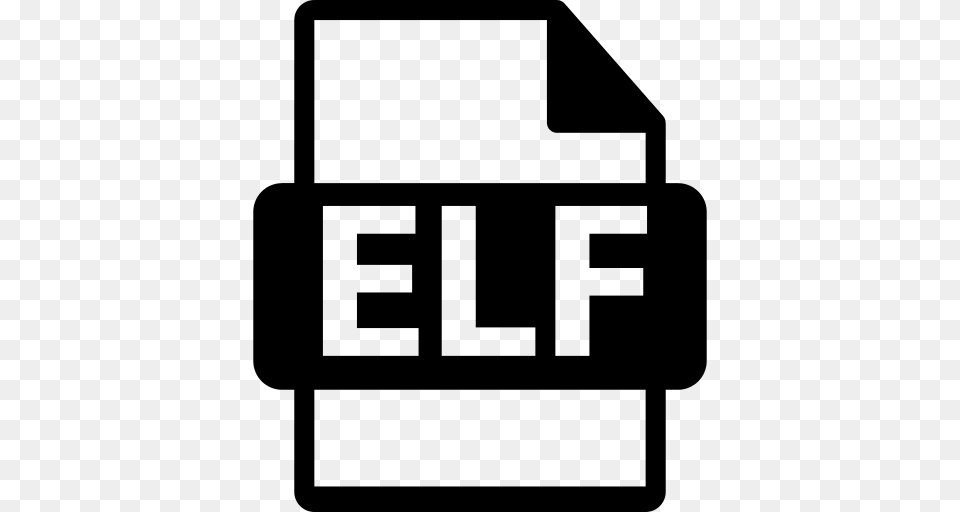 Elf Icon, Gray Png Image