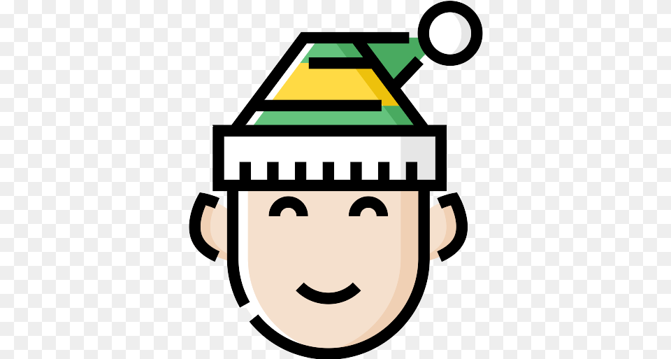 Elf Icon Christmas Day, Clothing, Hat, Cap, Face Png
