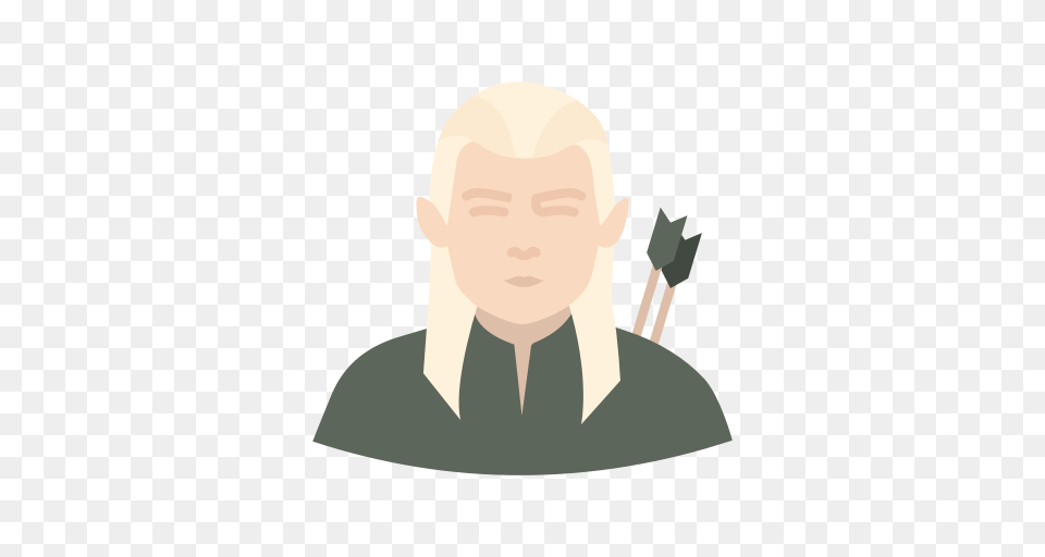 Elf Legolas Lord Of The Rings Orlando Bloom Icon, Baby, Person, Face, Head Png