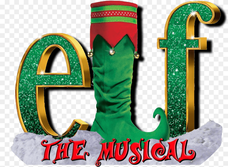 Elf Logo Elf The Musical Logo, Text, Symbol, Number Free Png