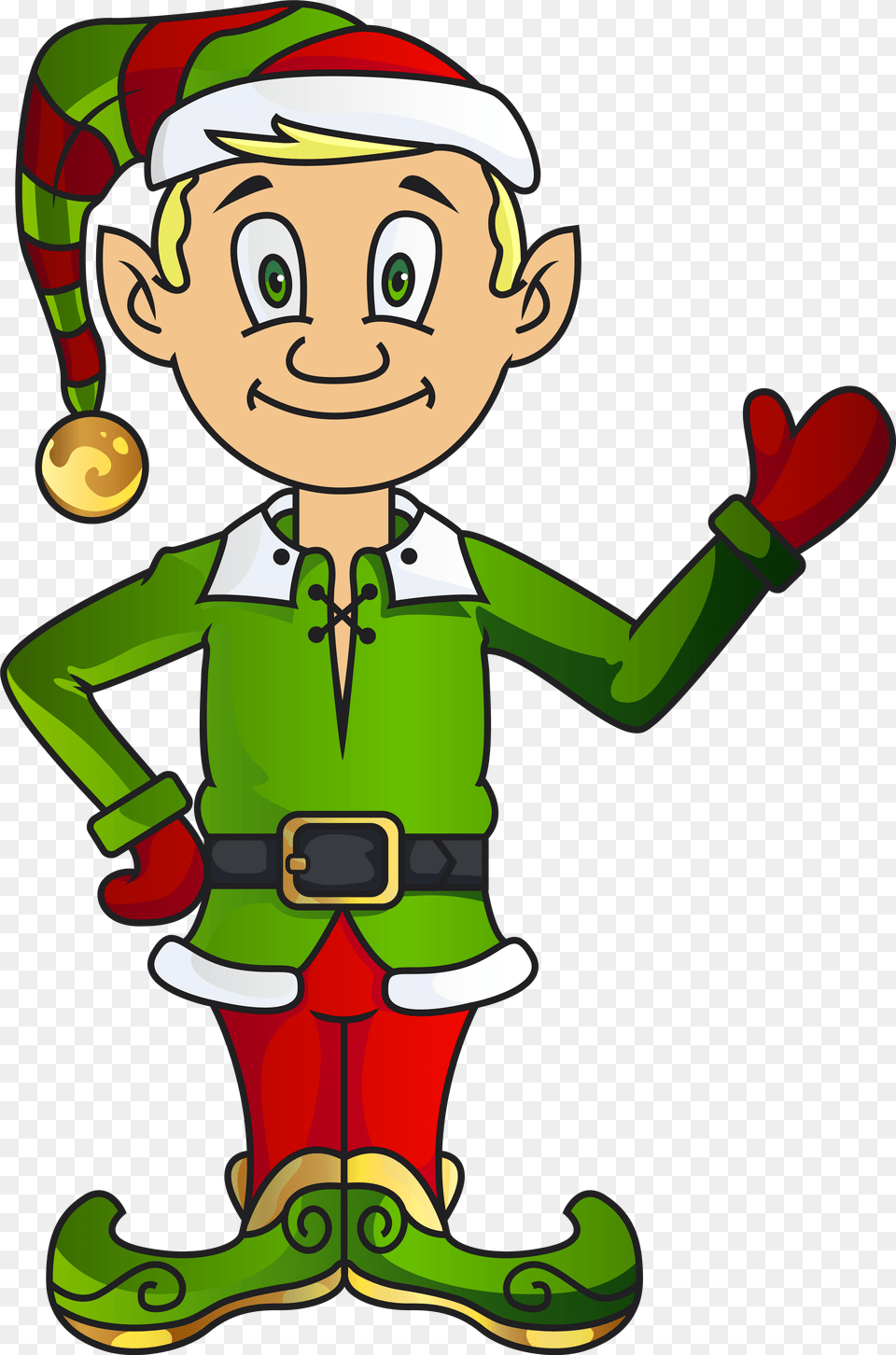 Elf Male Transparent Clipart Christmas Elf Transparent Background, Baby, Cartoon, Person, Face Free Png Download