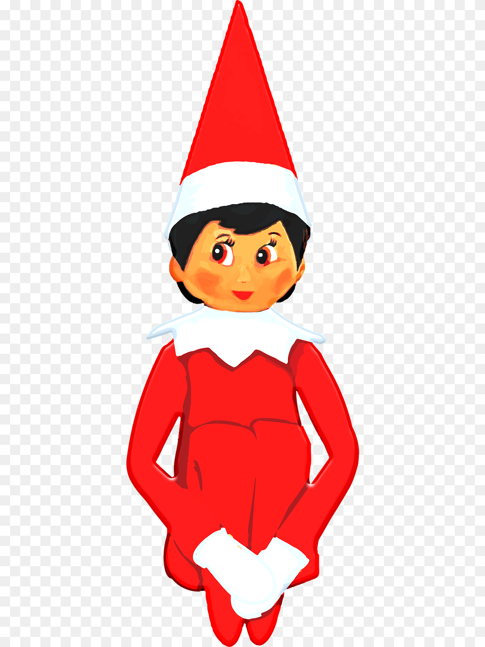 Elf On A Shelf Christmas Happy Letter Elf On The Shelf Printables, Clothing, Hat, Baby, Person Free Png