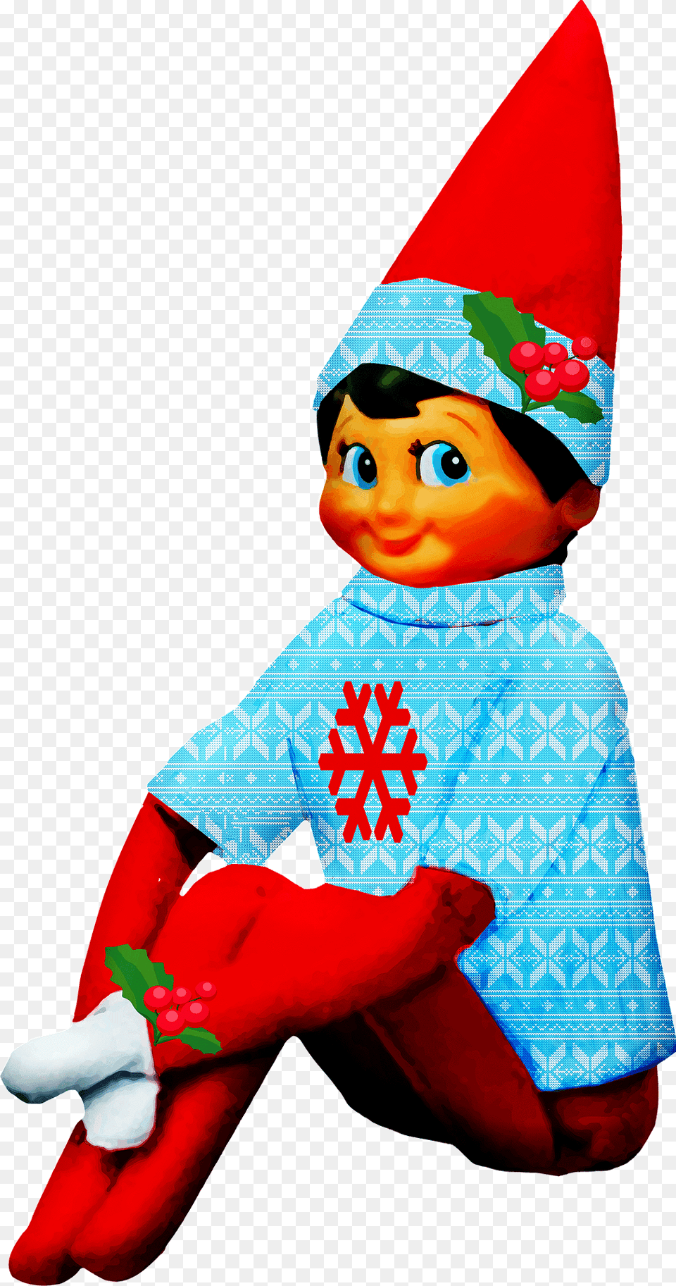 Elf On A Shelf Clipart, Glove, Clothing, Hat, Person Png