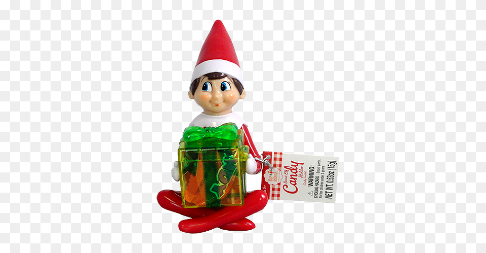 Elf On The Shelf Candy Dish Great Service Fresh Candy In Store, Clothing, Hat, Baby, Person Free Png