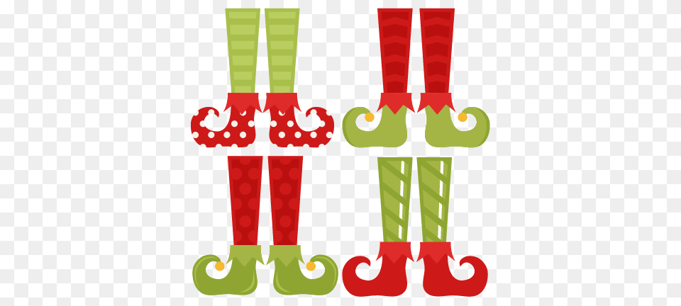 Elf Shoe Set Cutting Christmas Cuts Svgs Cute, People, Person, Smoke Pipe Png Image