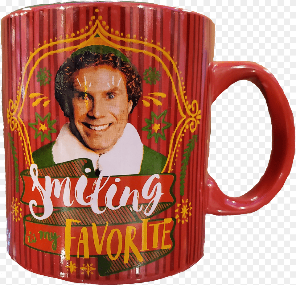Elf Smiling Favorite Mug Mug, Cup, Adult, Wedding, Person Free Png Download