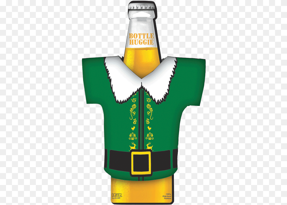 Elf The Movie T Shirt Bottle Can Cooler, Alcohol, Beer, Beer Bottle, Beverage Free Png Download