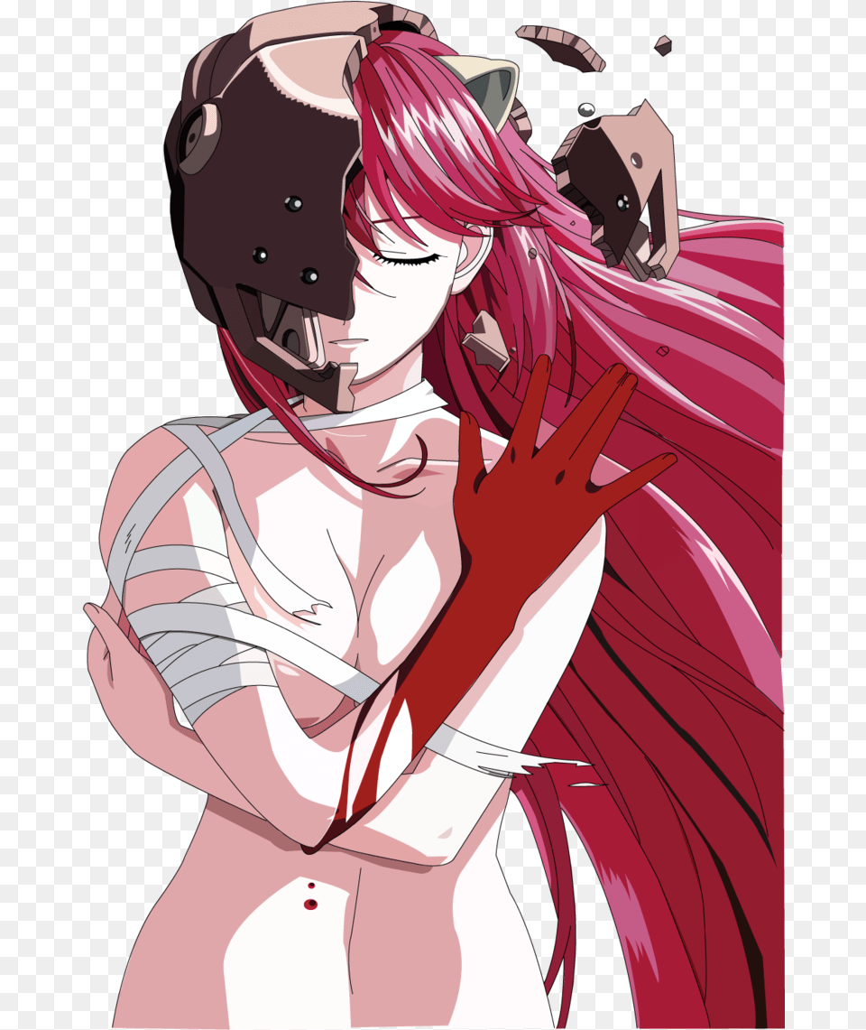 Elfen Lied Lucy Carnage Vs Lucy Death Battle, Book, Comics, Publication, Adult Free Png