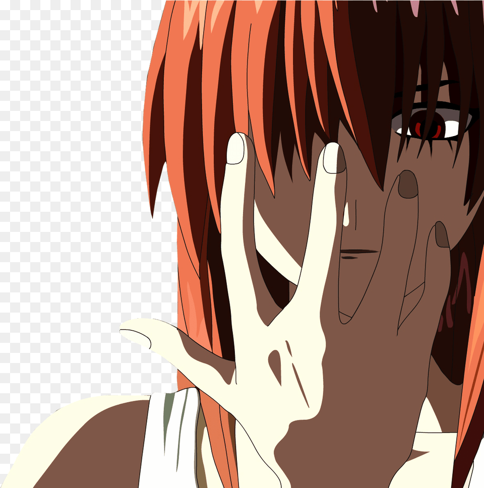 Elfen Lied Lucy Sad Stories Songs, Book, Comics, Publication, Anime Free Transparent Png