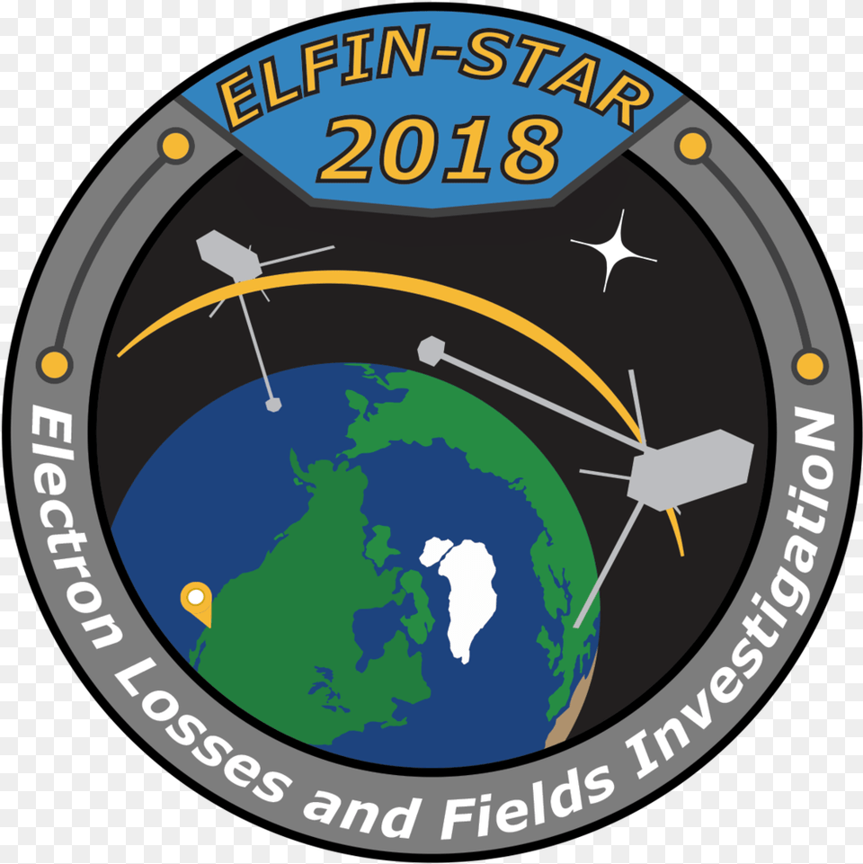 Elfin Patch 2018 Ucla Department Of Earth Planetary And Space Sciences, Disk, Astronomy, Outer Space Free Png Download