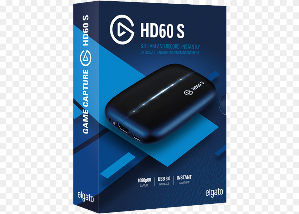 Elgato Game Capture Hd60s Stream Record And Share Elgato Hd60 S, Electronics, Hardware, Adapter, Computer Hardware Free Png
