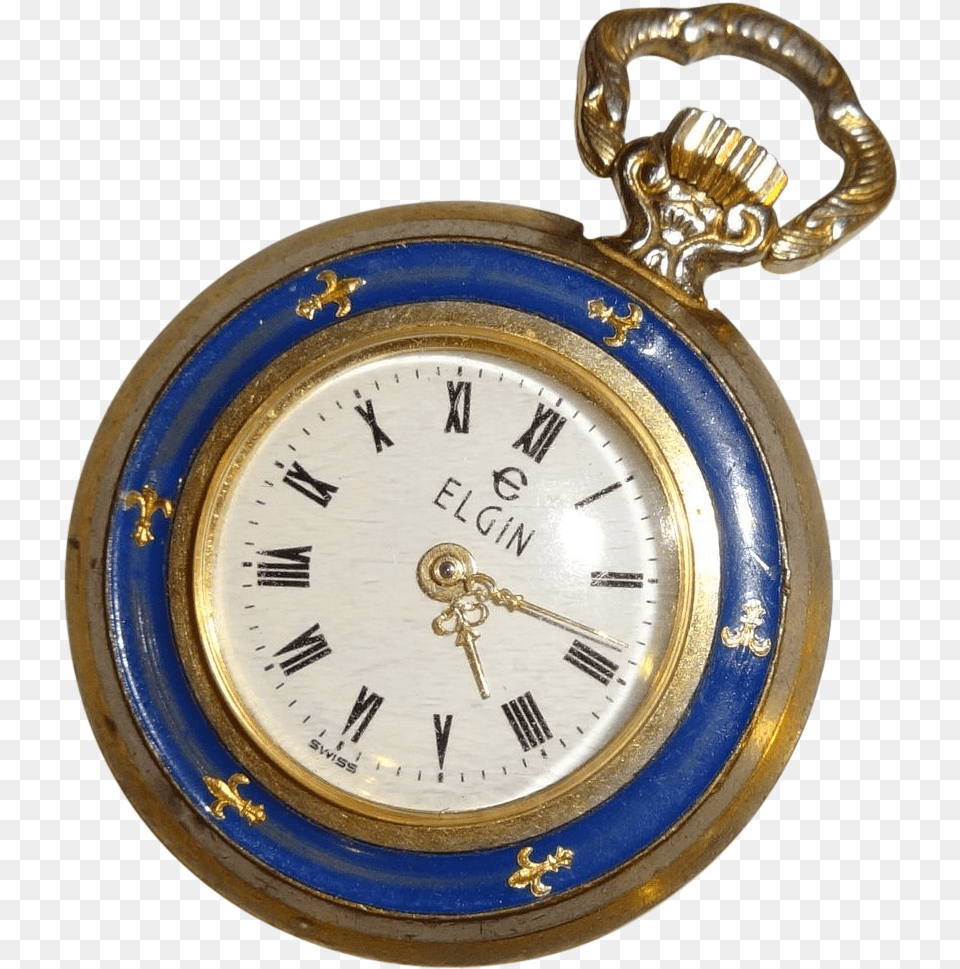 Elgin Swiss Made Self Winding Pocket Watch Clock, Wristwatch, Arm, Body Part, Person Png Image