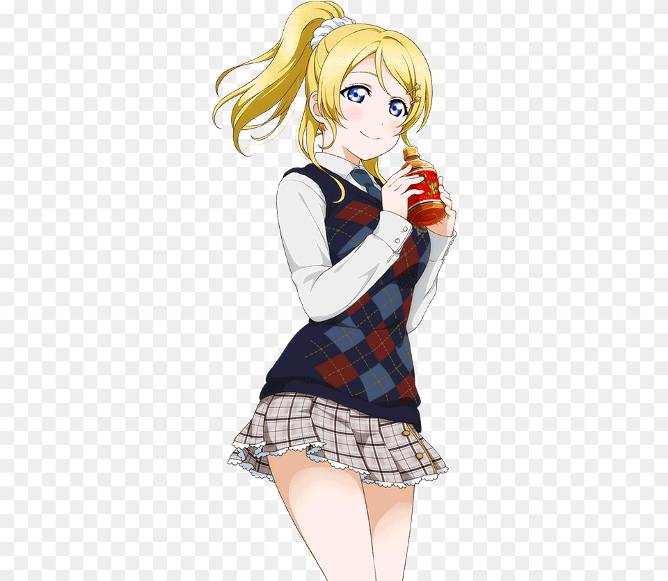 Eli Ayase, Book, Comics, Publication, Person Png Image