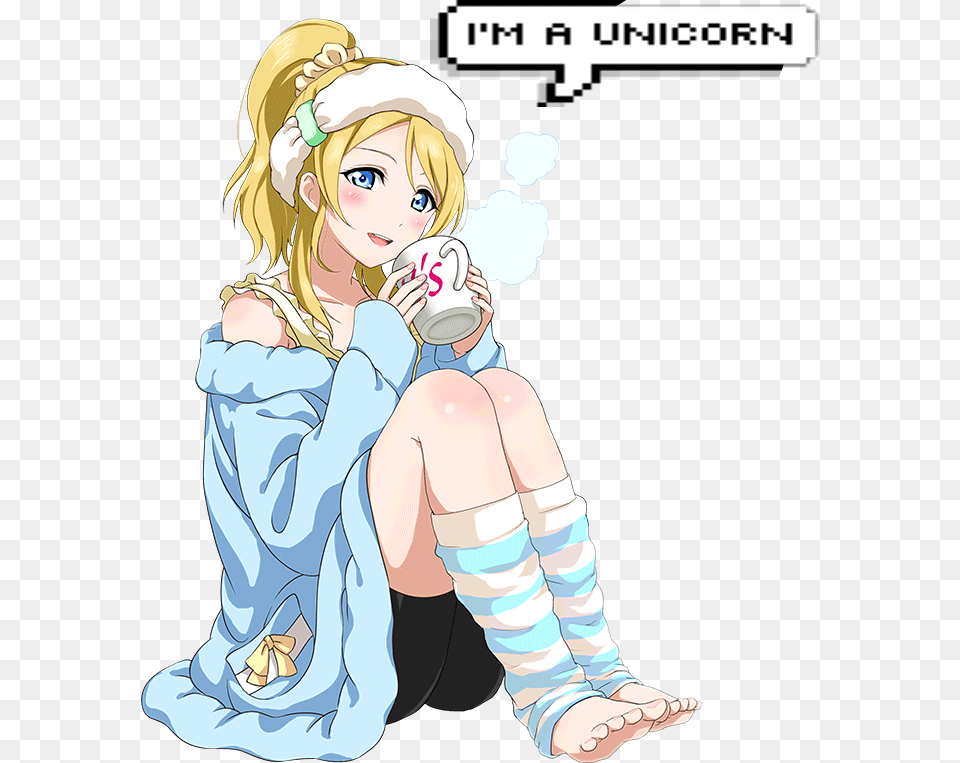 Eli Love Live Eli Ayase Pajama, Book, Comics, Publication, Baby Png Image