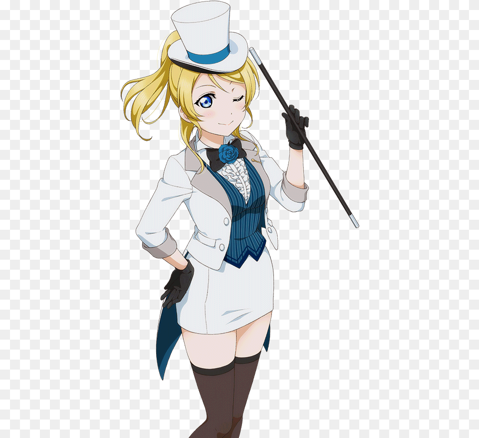 Eli Love Live School Idols Love Live Eli Outfits, Book, Comics, Publication, Adult Free Transparent Png